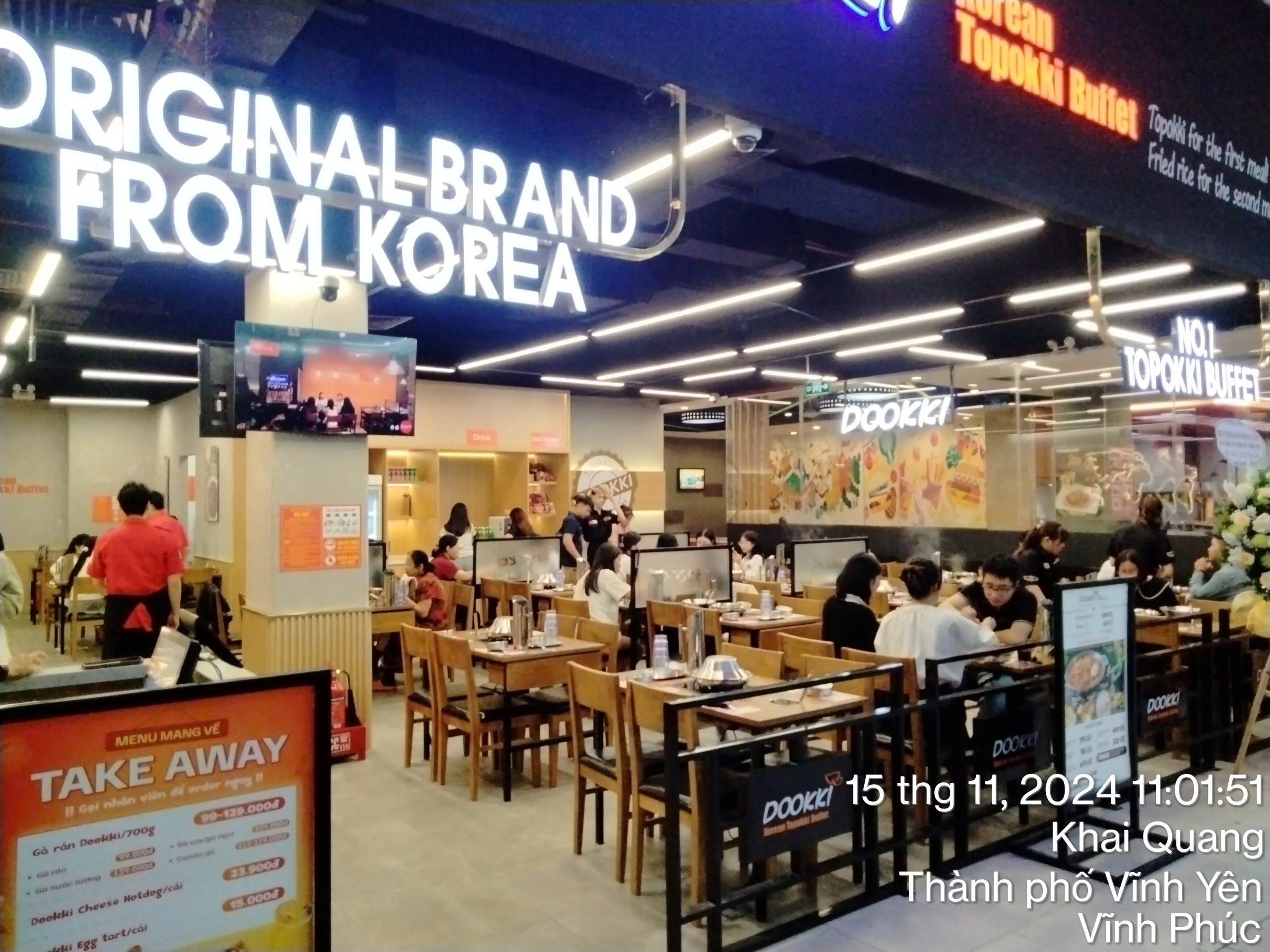 DOOKKI VĨNH PHÚC CHÍNH THỨC KHAI TRƯƠNG – ĐIỂM ĐẾN ẨM THỰC CHUẨN HÀN QUỐC!