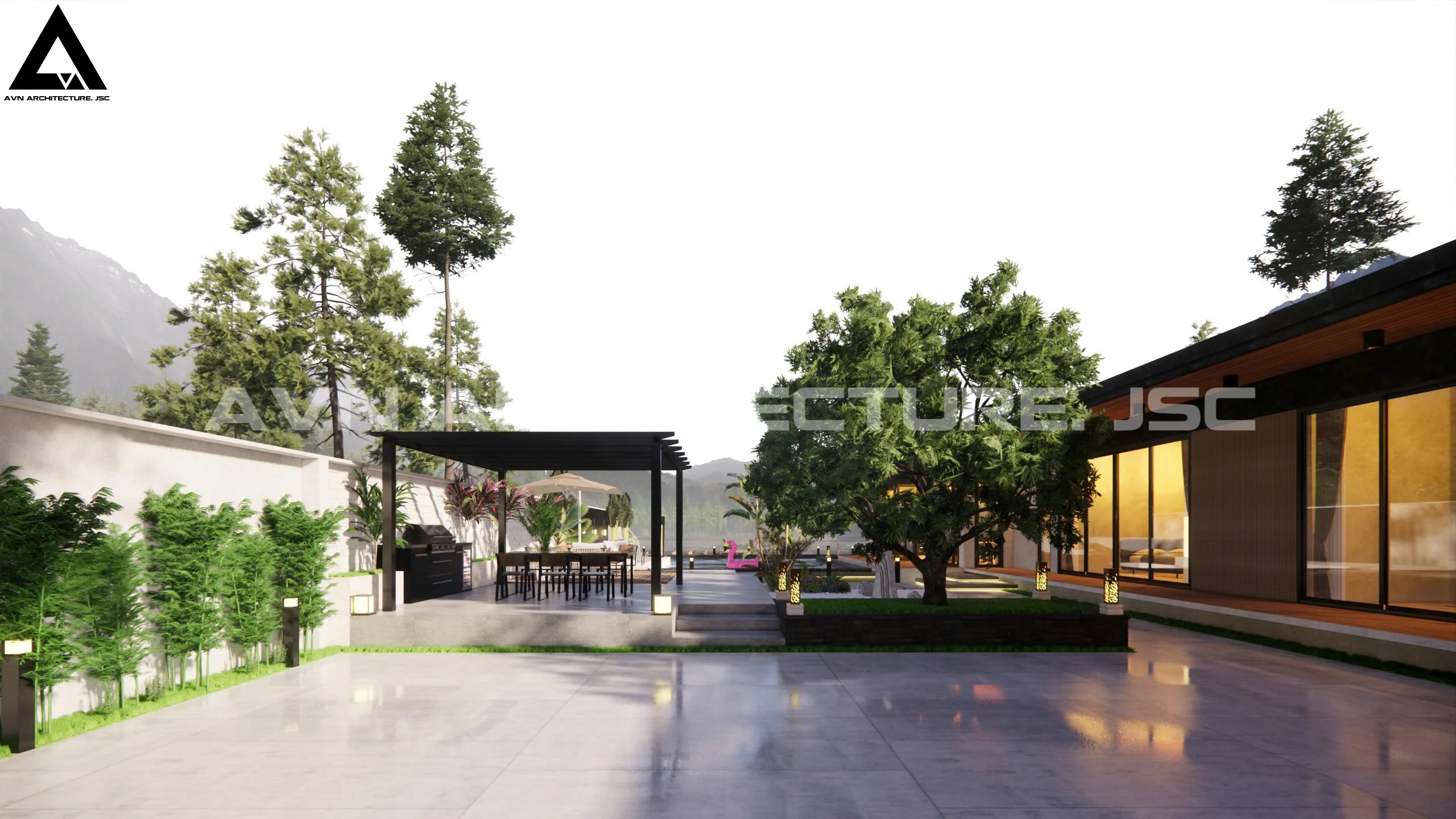 Nhà Vườn 1400m Phong Cách Nhật Bản Tại Sóc Sơn