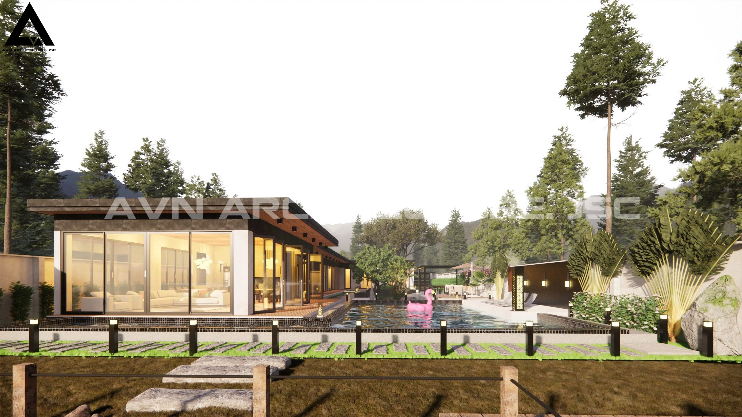 Nhà Vườn 1400m Phong Cách Nhật Bản Tại Sóc Sơn