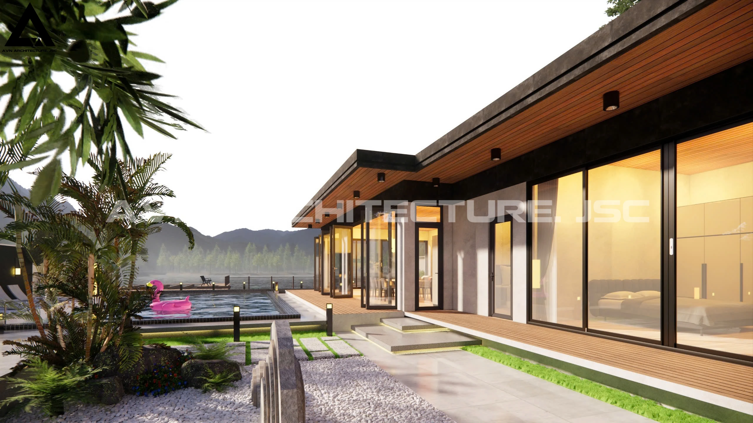 Nhà Vườn 1400m Phong Cách Nhật Bản Tại Sóc Sơn