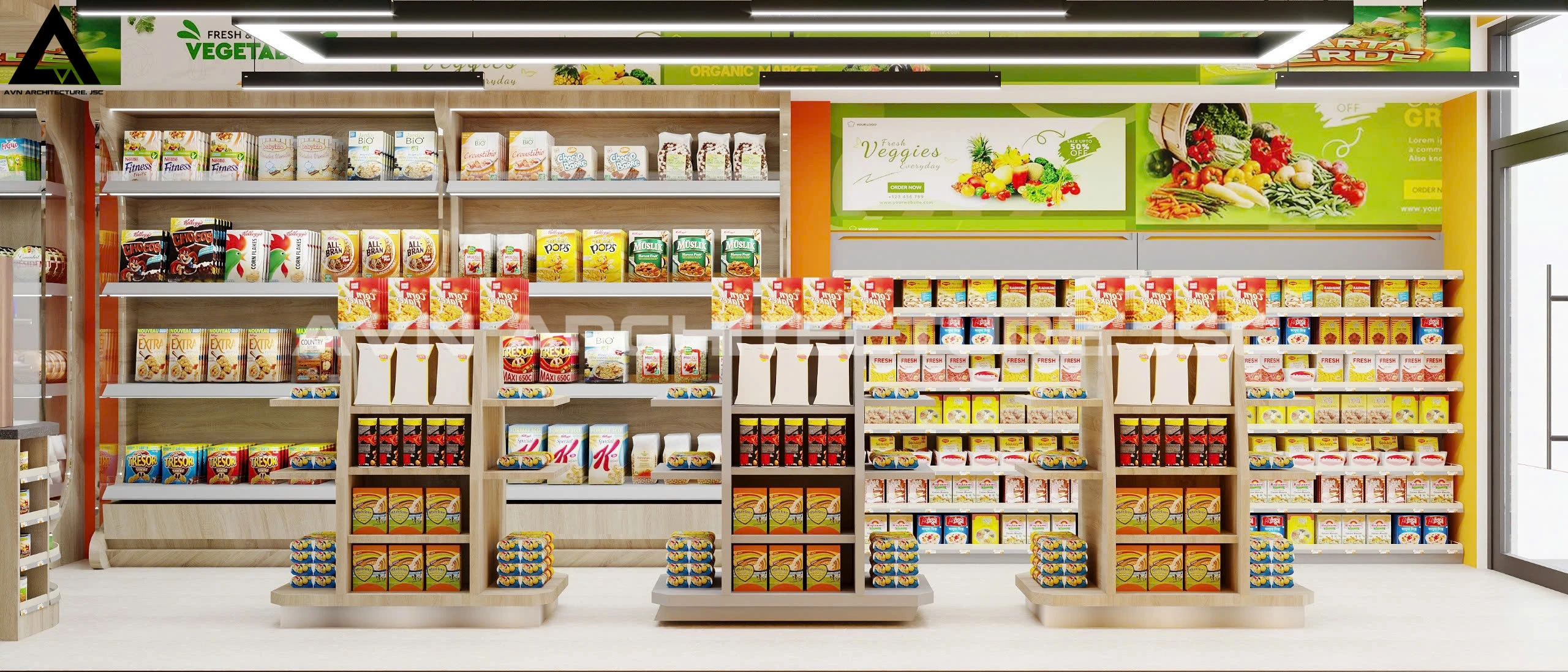 Cửa Hàng Tiện Lợi Phong Cách Hiện Đại – Trải Nghiệm Mua Sắm Đẳng Cấp