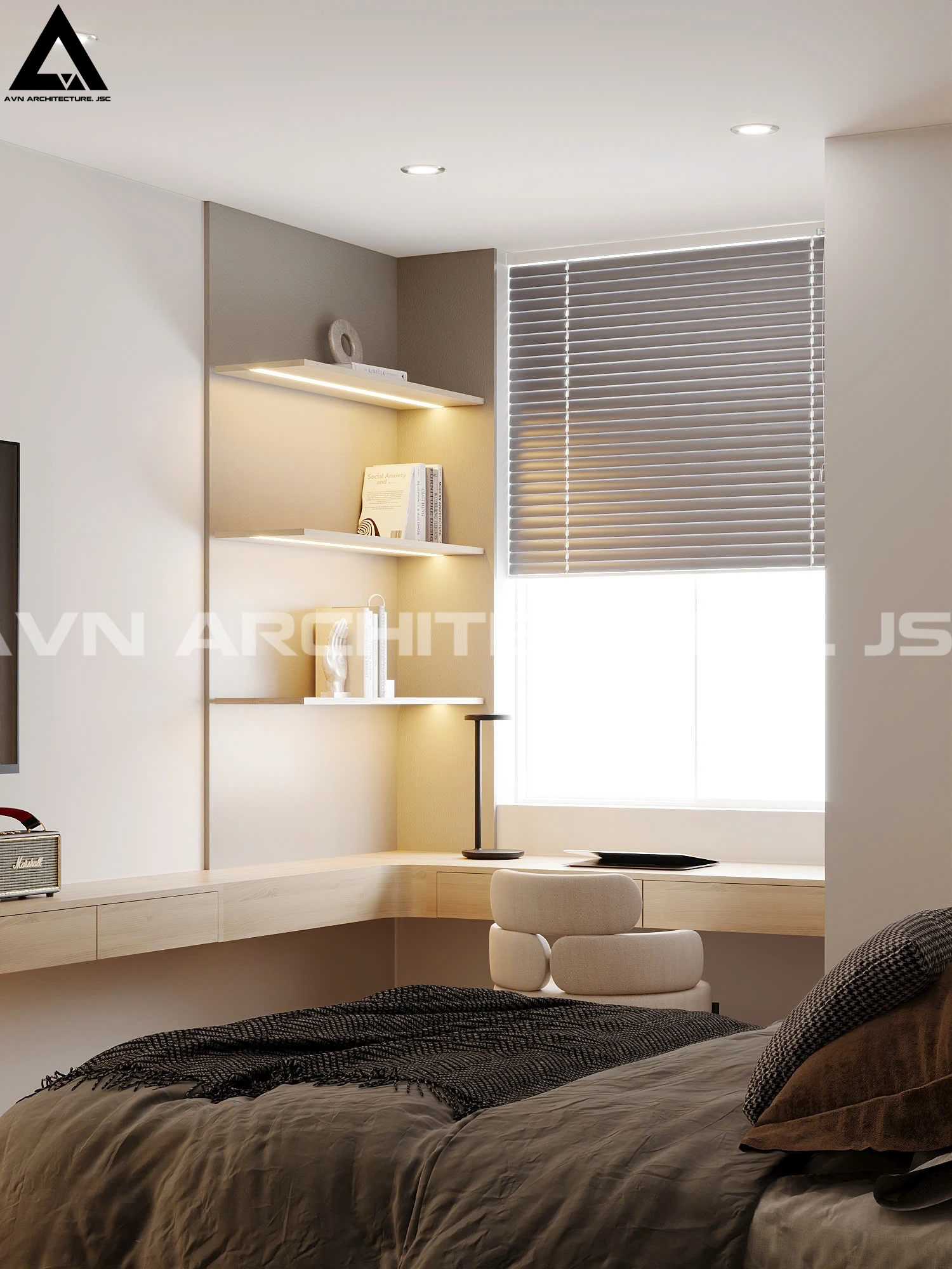 Cải Tạo Căn Hộ Vinaconex 150m² – Sang Trọng và Hiện Đại Với Gỗ Óc Chó