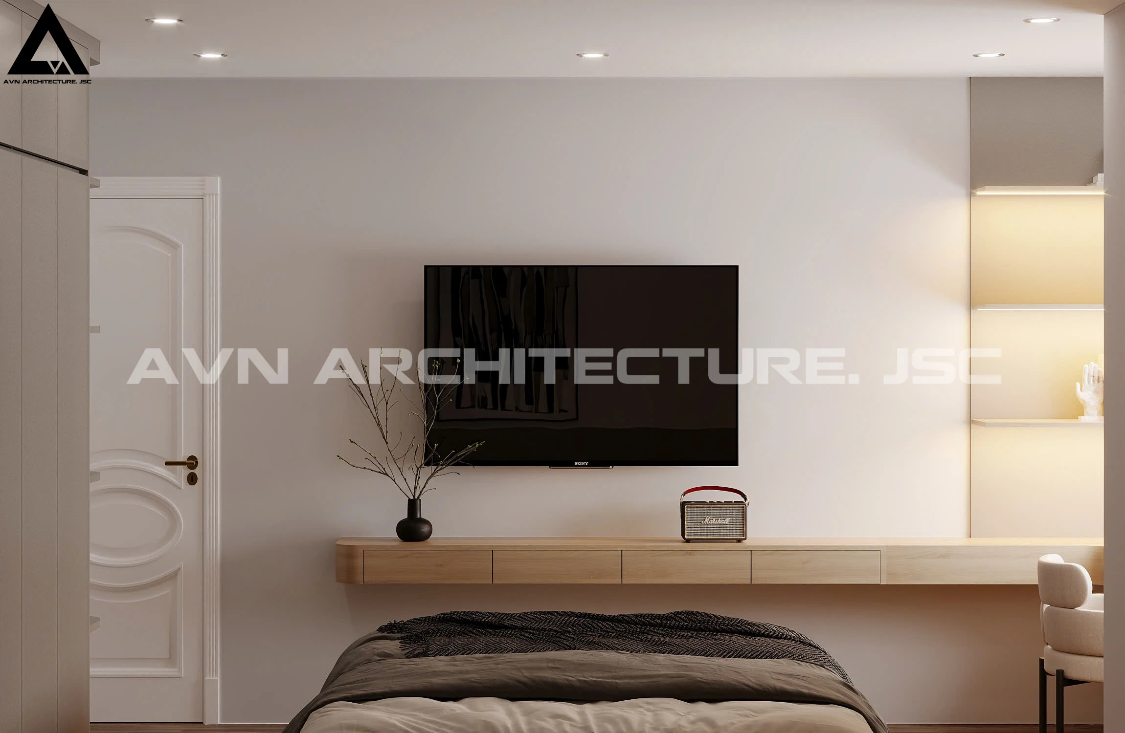 Cải Tạo Căn Hộ Vinaconex 150m² – Sang Trọng và Hiện Đại Với Gỗ Óc Chó