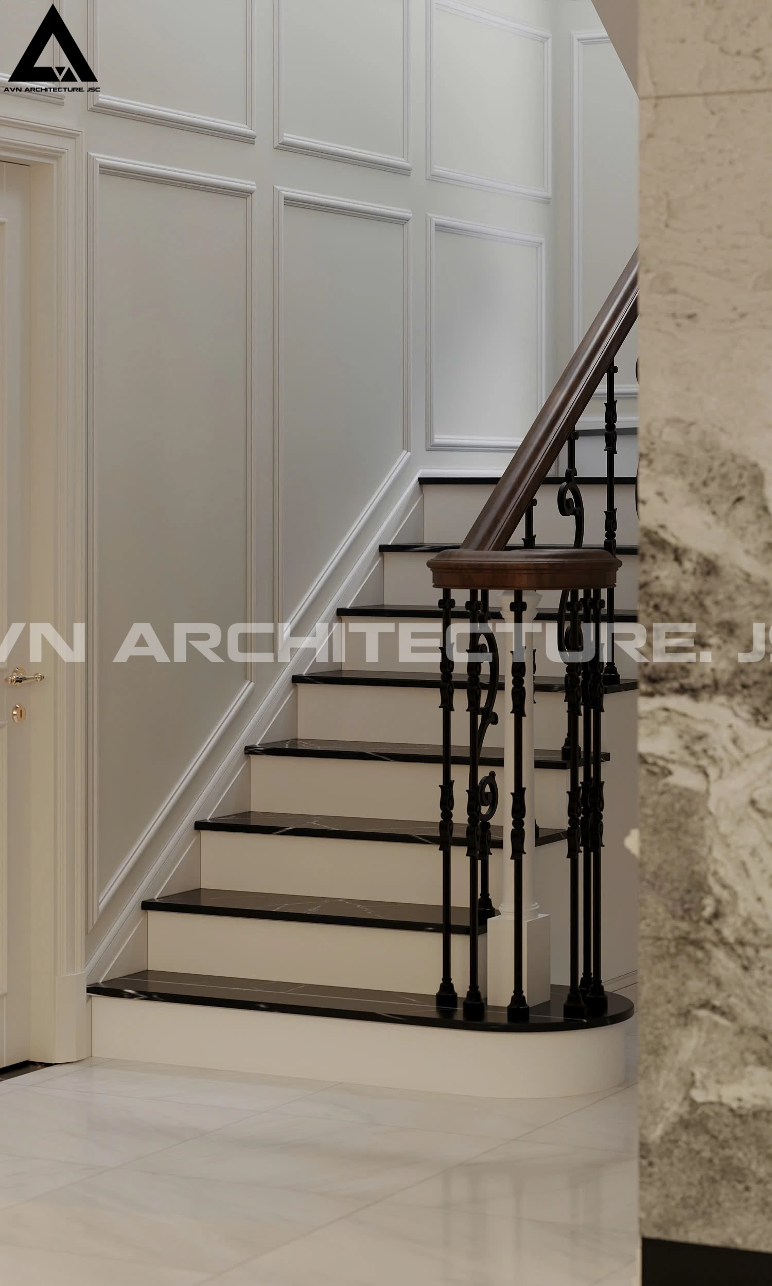 Cải Tạo Căn Hộ Vinaconex 150m² – Sang Trọng và Hiện Đại Với Gỗ Óc Chó