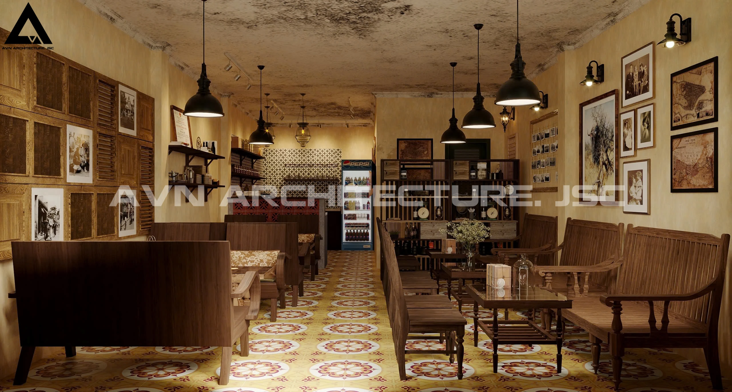 Công Trình Cà Phê Cổ Điển – Đậm Chất Cá Tính, Sang Trọng và Trầm Mặc