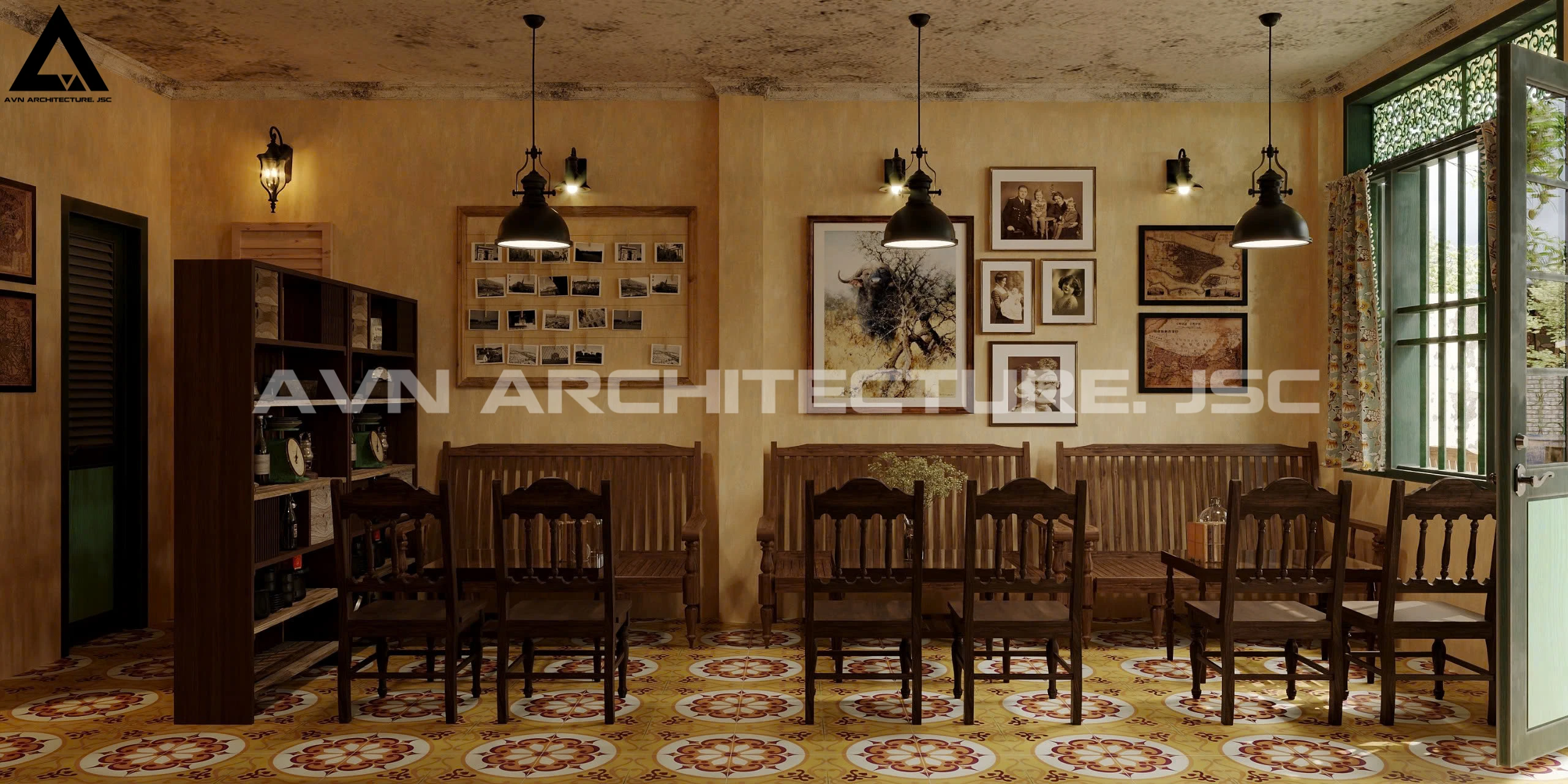 Công Trình Cà Phê Cổ Điển – Đậm Chất Cá Tính, Sang Trọng và Trầm Mặc