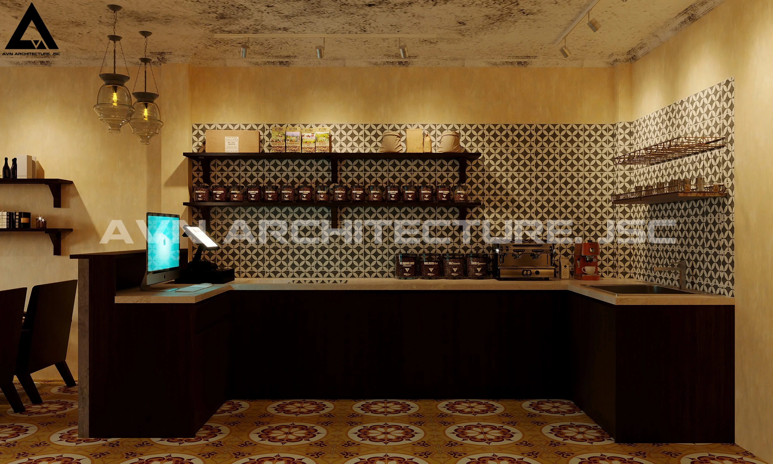 Công Trình Cà Phê Cổ Điển – Đậm Chất Cá Tính, Sang Trọng và Trầm Mặc