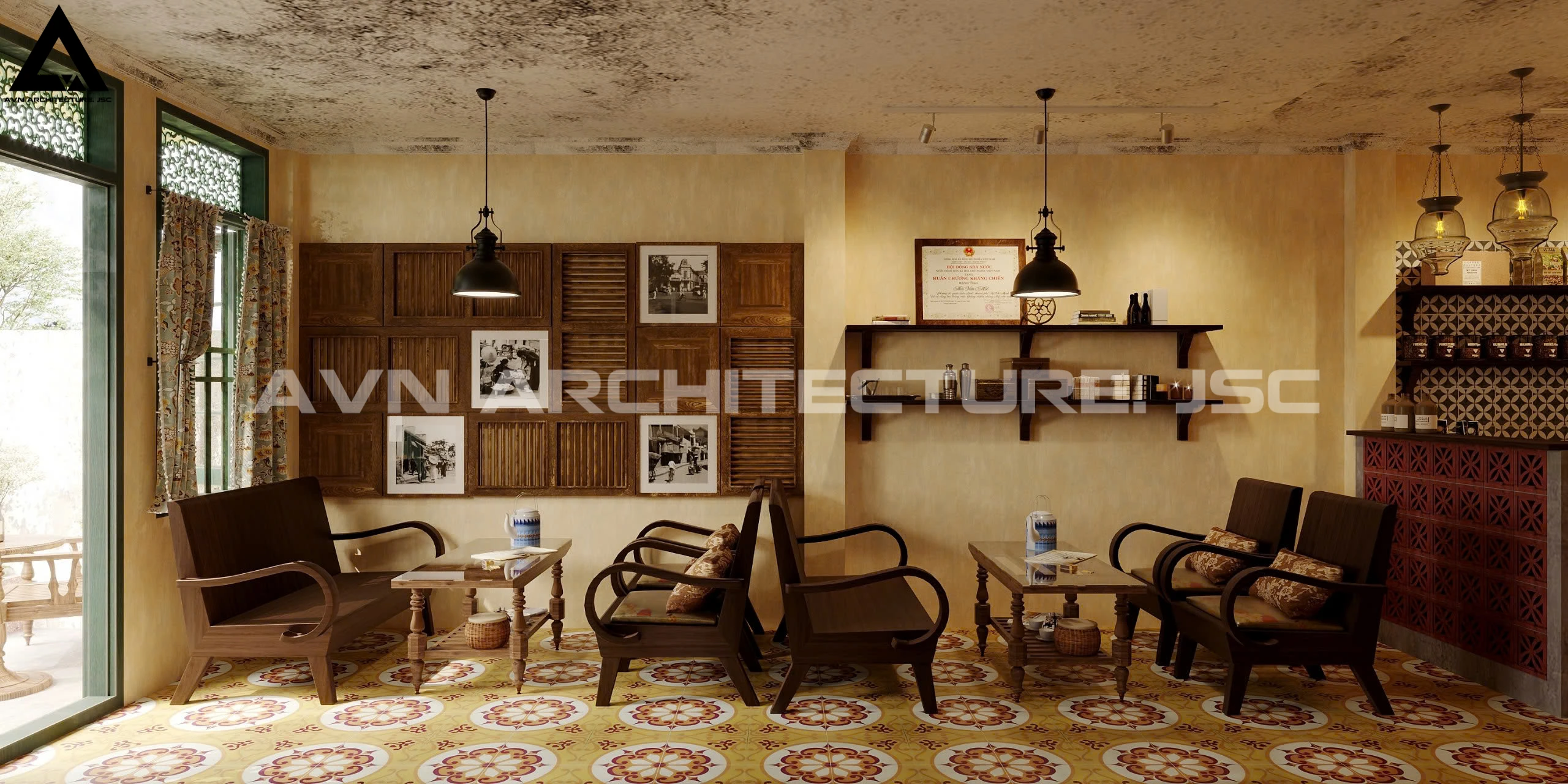 Công Trình Cà Phê Cổ Điển – Đậm Chất Cá Tính, Sang Trọng và Trầm Mặc