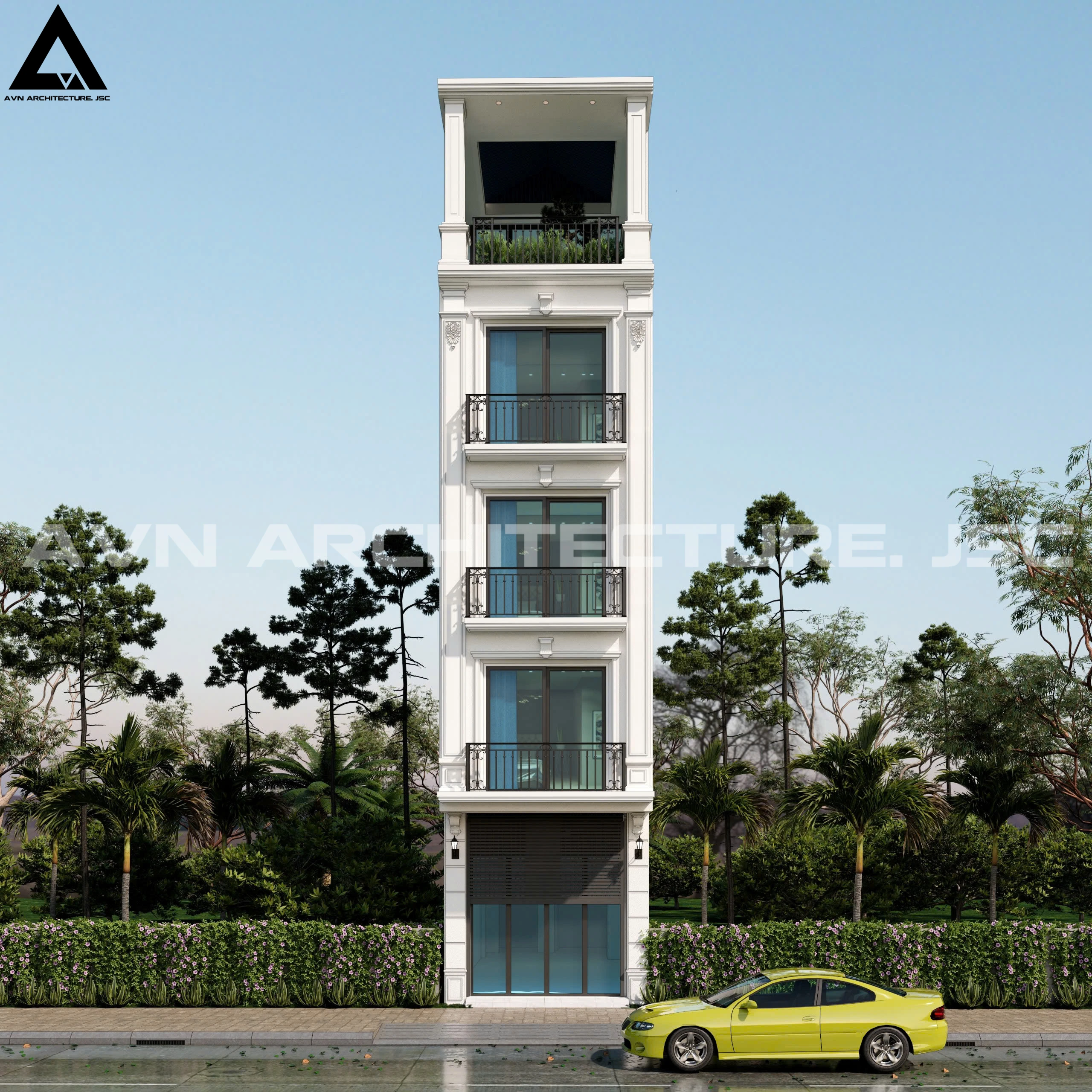 Nhà Phố 4 Tầng 1 Tum Tại Đại Mỗ