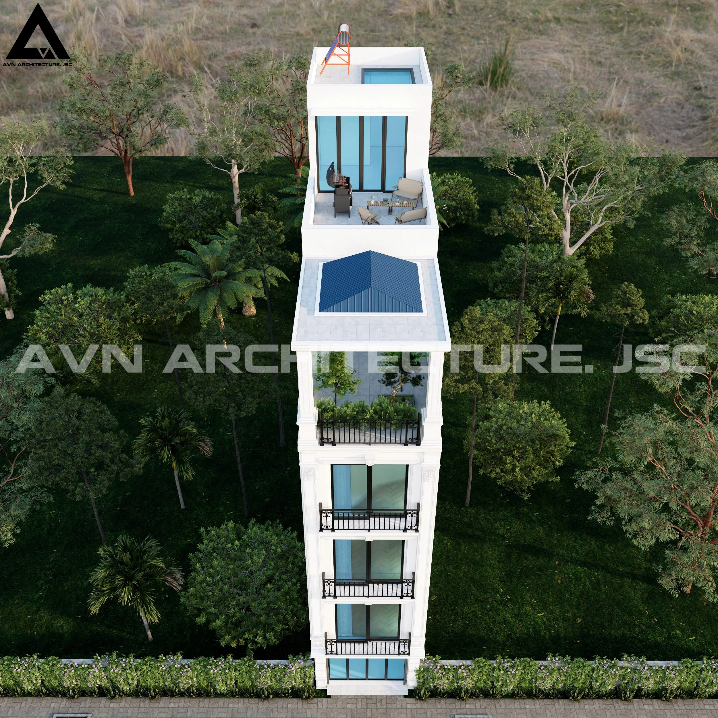 Nhà Phố 4 Tầng 1 Tum Tại Đại Mỗ