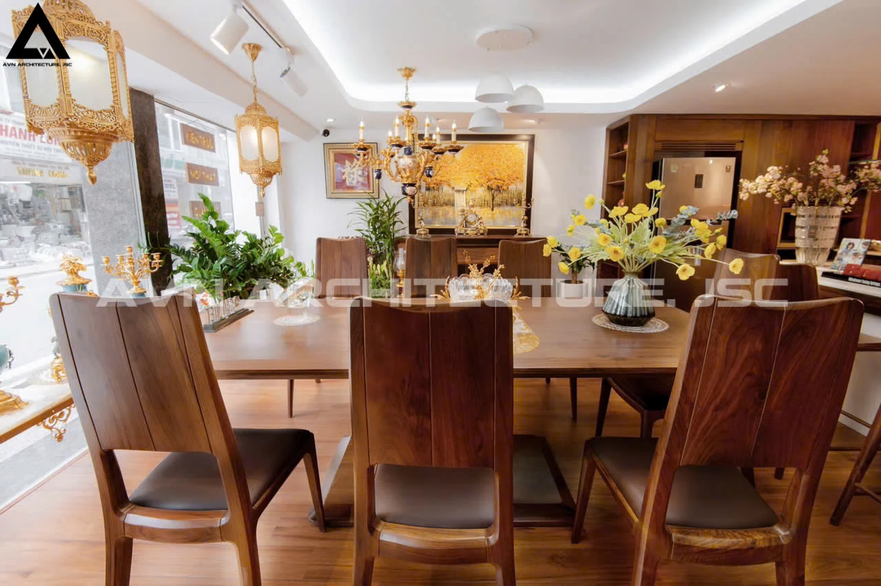 THIẾT KẾ NỘI THẤT GỖ ÓC CHÓ – VẺ ĐẸP TRẦM MẶC & SANG TRỌNG