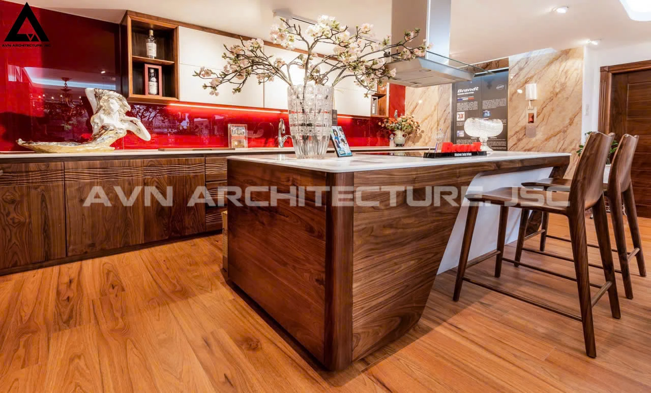 THIẾT KẾ NỘI THẤT GỖ ÓC CHÓ – VẺ ĐẸP TRẦM MẶC & SANG TRỌNG