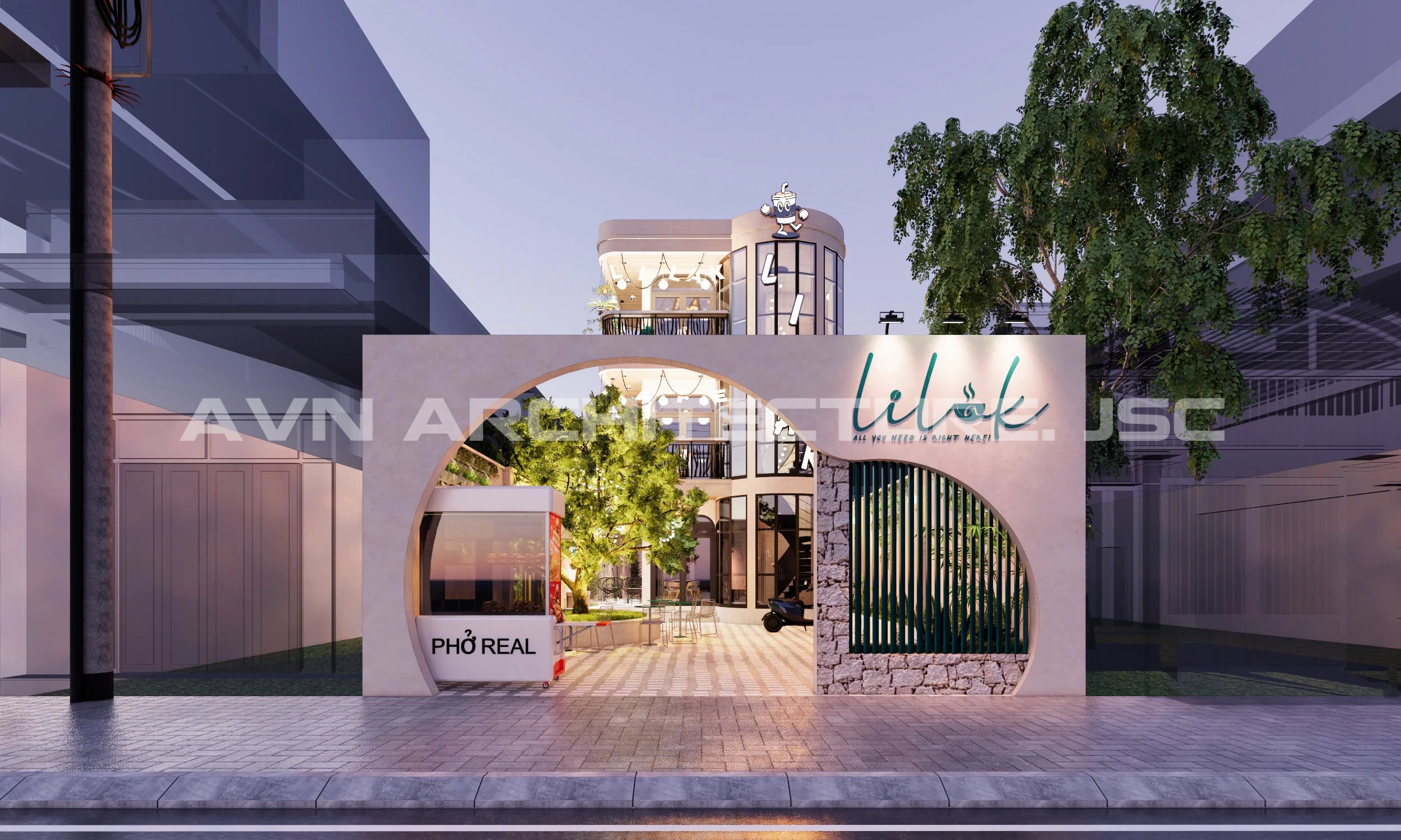 BIỆT THỰ LAGI – KẾT HỢP HOÀN HẢO GIỮA KINH DOANH VÀ KHÔNG GIAN SỐNG